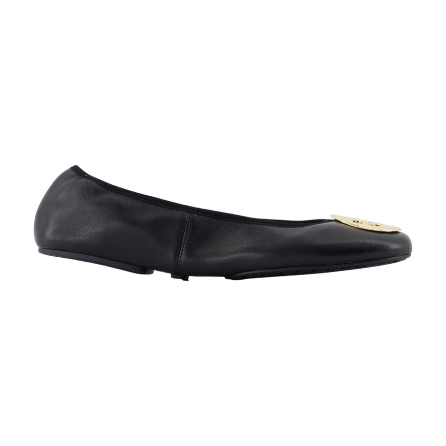 Tory Burch Calfskin flat in black