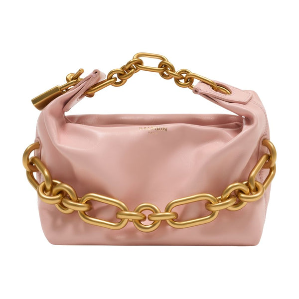 Balmain Calfskin mini bag in pink