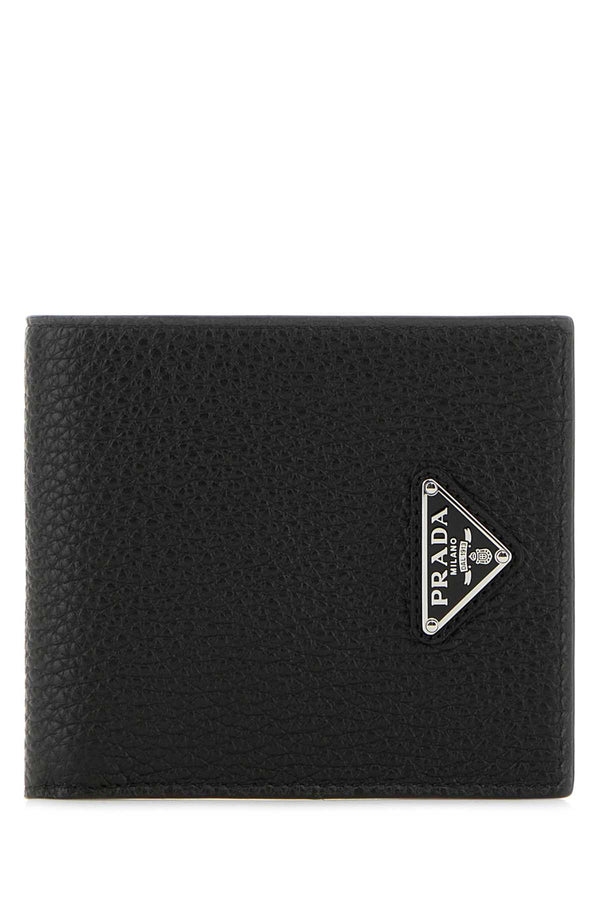 Prada 100% Vitello wallet in black