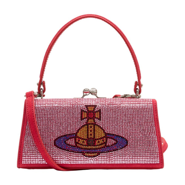 Vivienne Westwood calfskin top handle bag in pink
