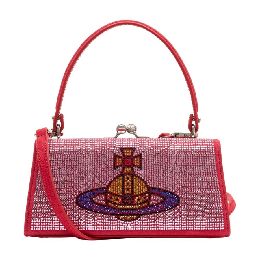 Vivienne Westwood calfskin top handle bag in pink