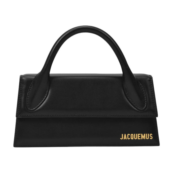 Le Chiquito Long Bag - Jacquemus Black Leather Calfskin / Handbags-purses