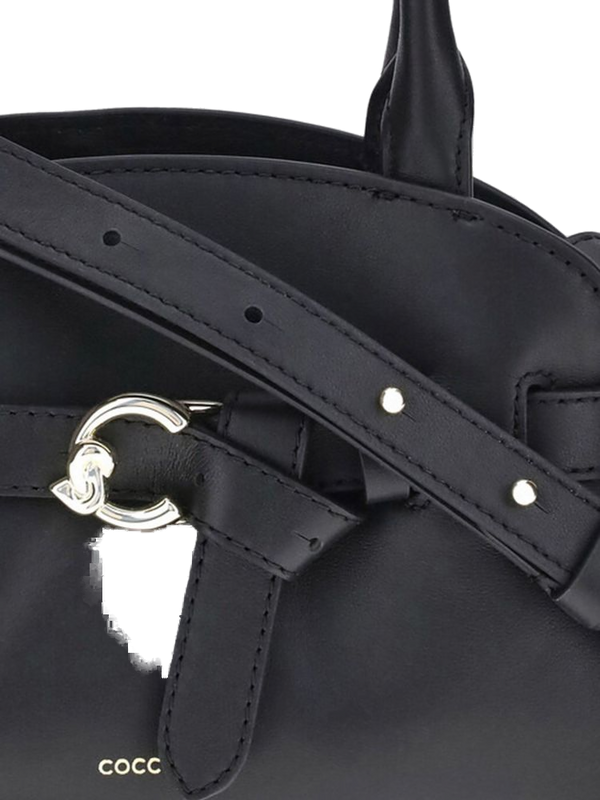 Coccinelle 100% Cowhide shoulder bag in black