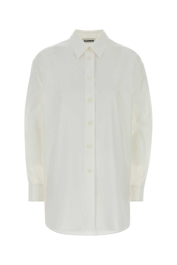 Jil Sander 100% Cotton shirt in white