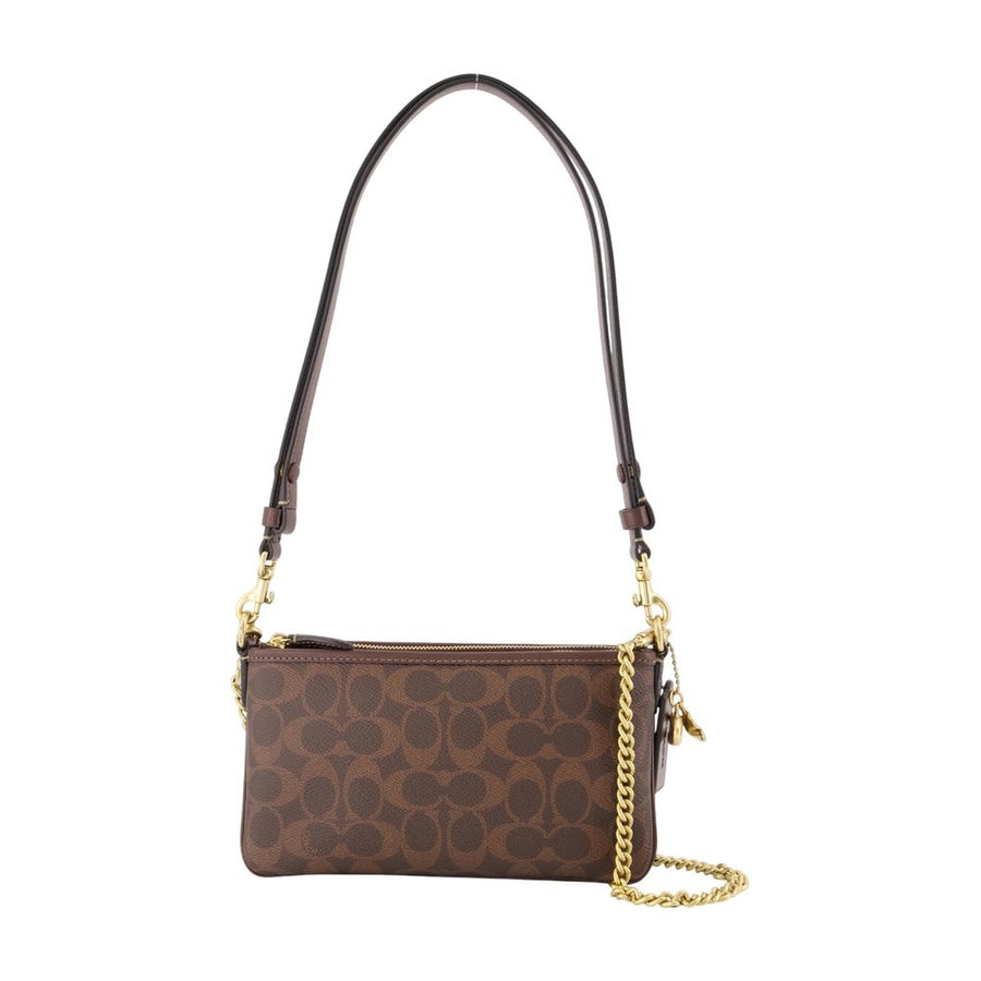 Coach Canvas shoulder bag in brown