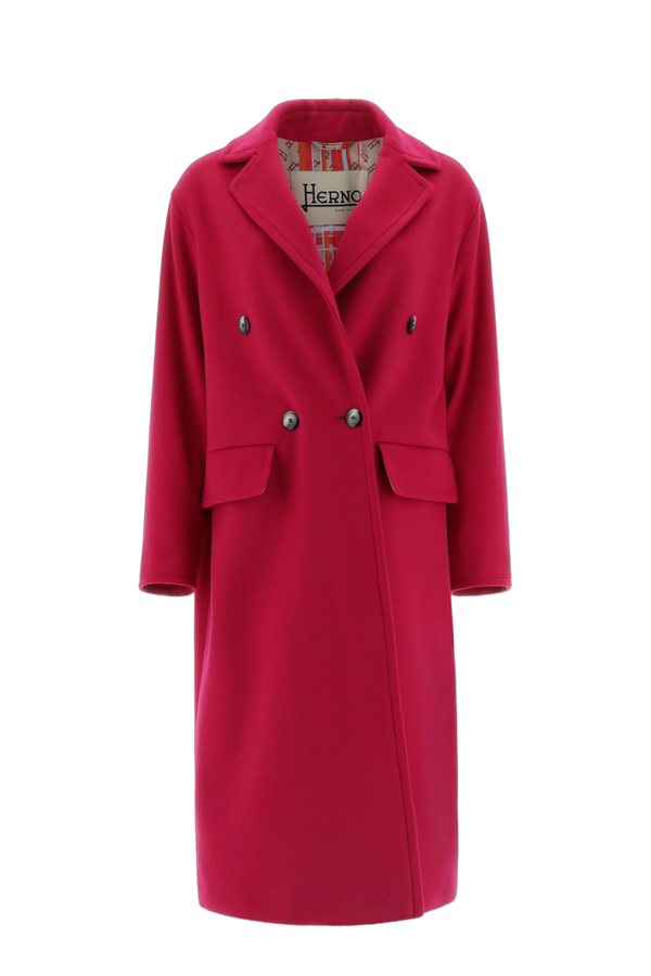 Herno 100% Virgin Wool coat in red