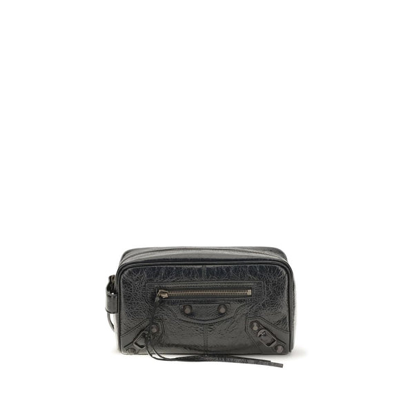 Balenciaga 100% Lamb Ovis Aries wallet in black