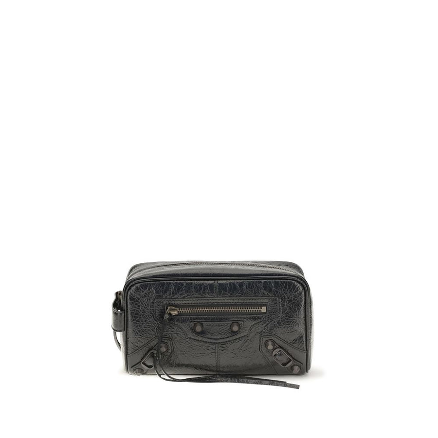 Balenciaga 100% Lamb Ovis Aries wallet in black