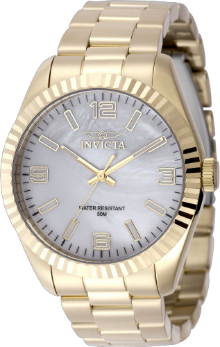 Invicta watch in white