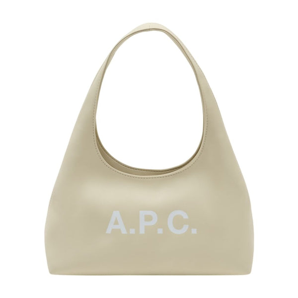A.P.C. Synthetic shoulder bag in white