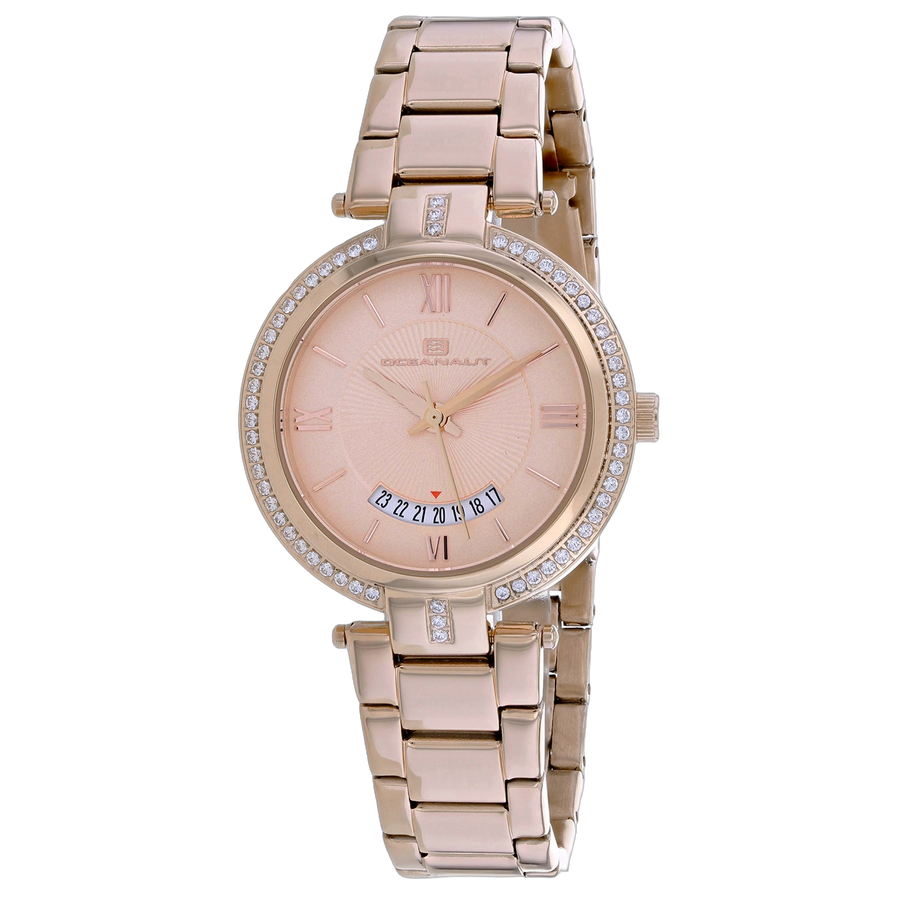 Oceanaut Stainless steel case watch in rose gold