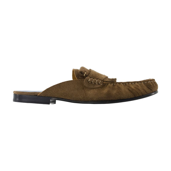 Marni Goatskin loafer in brown