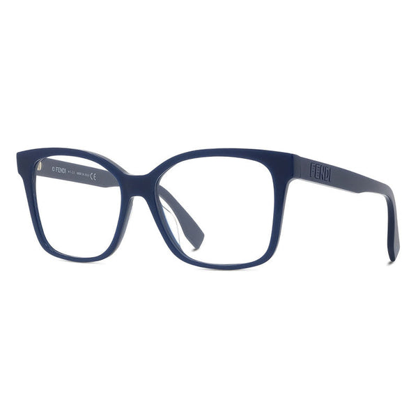 Fendi FE50016I090 Plastic frame eyeglasses in navy