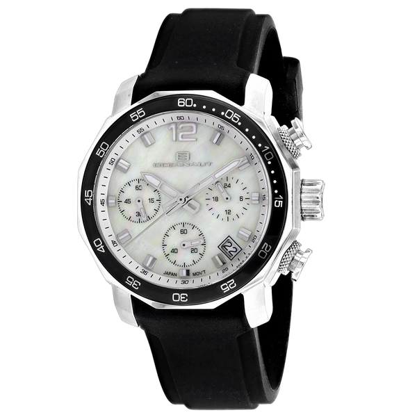 Oceanaut Stainless steel case watch in white