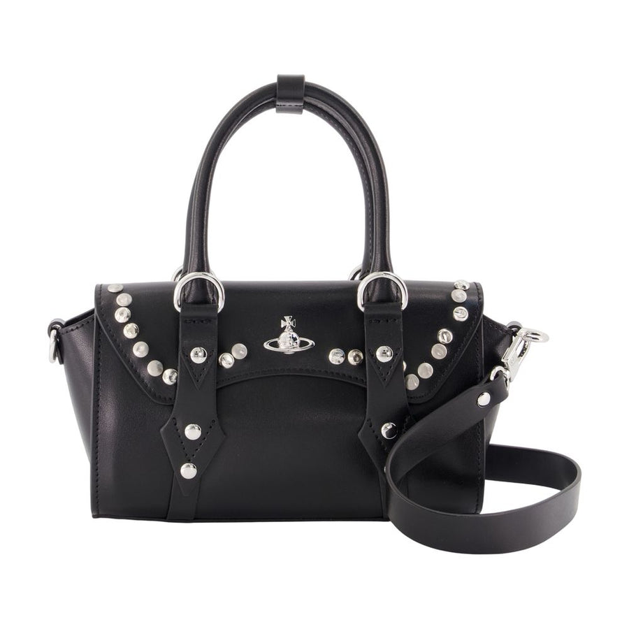 Bettina Mini Crossbody - Vivienne Westwood Leather Black Calfskin Bags / Crossbodies
