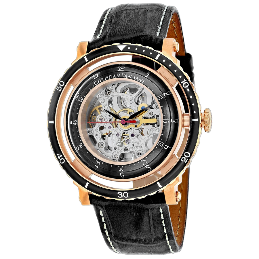 Christian Van Sant Stainless steel case watch in rose gold