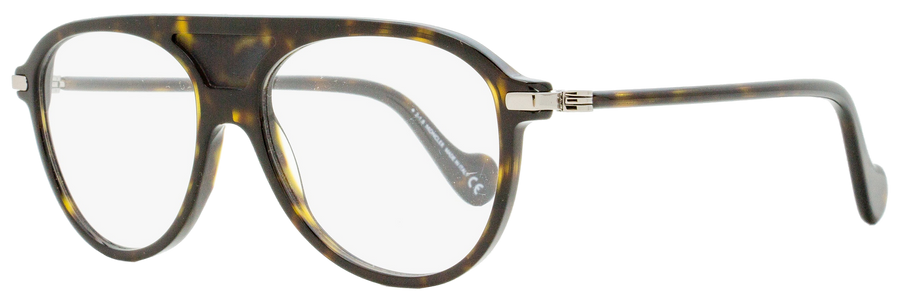 Moncler Aviator Eyeglasses Ml5033 052 Dark Havana 55mm 5033