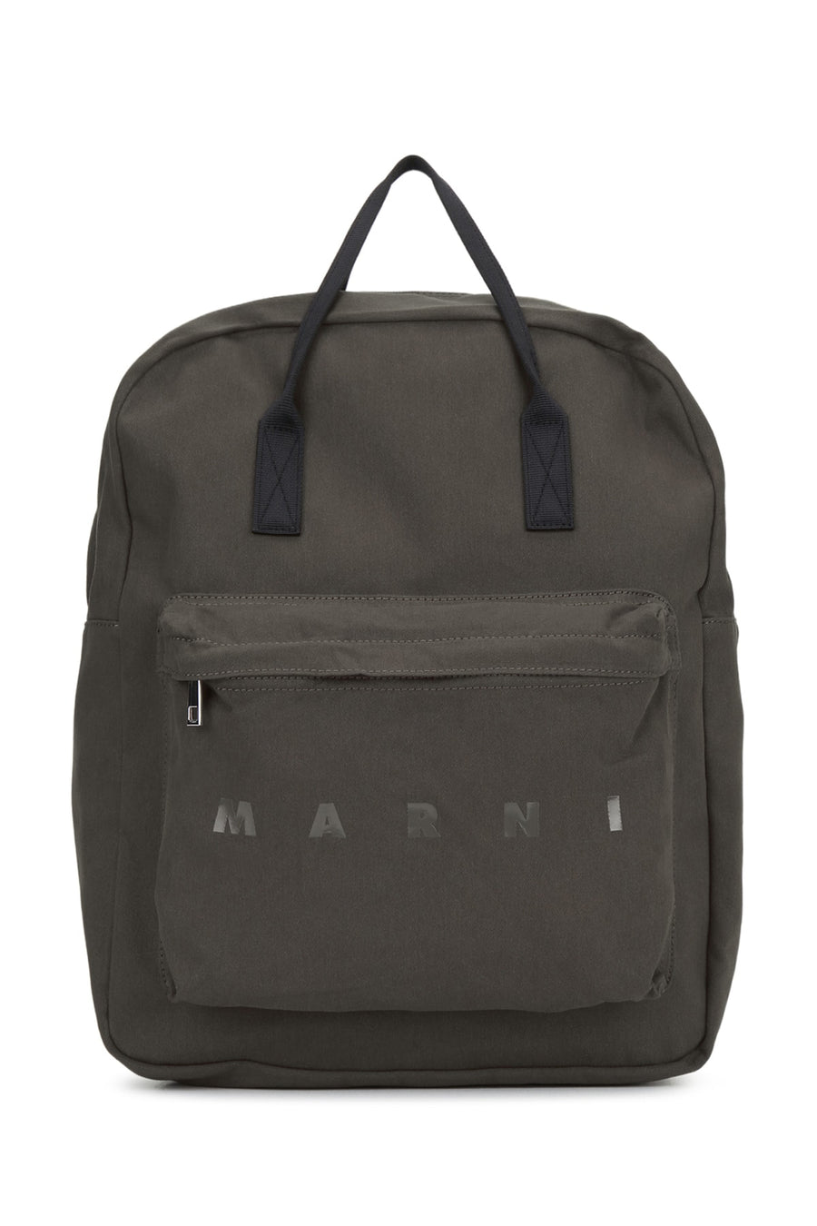 Marni Kids 100% cotton backpack in gray