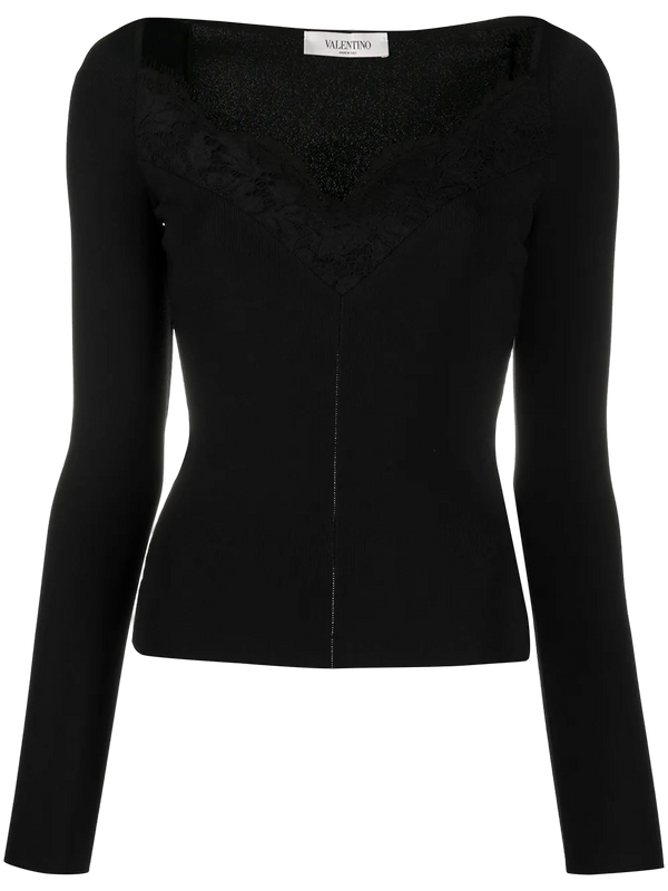 Valentino sweater in black