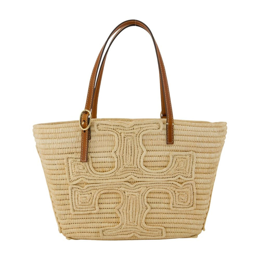 Tory Burch Raffia tote bag in beige