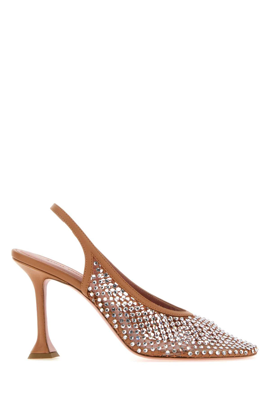 Embellished Mesh Dolly Pumps Lattewhite Scarpe Con Tacco