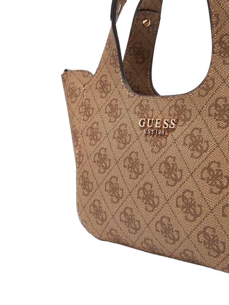 Guess 100% Polyurethane tote bag in beige