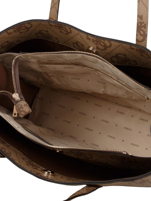Guess 100% Polyurethane tote bag in beige
