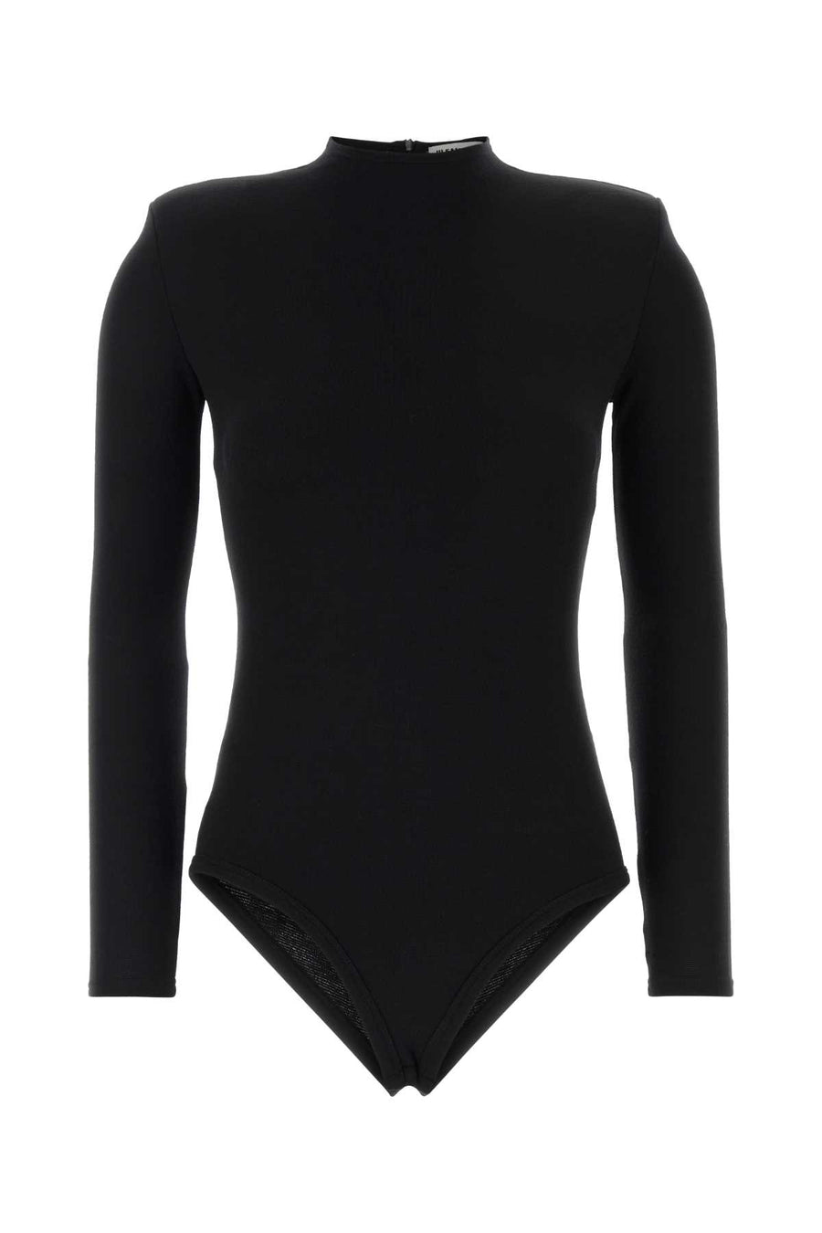 Black Wool Bodysuit Exterior: Maglie