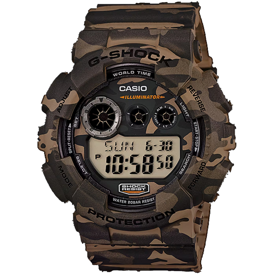 Casio Resin case watch in brown