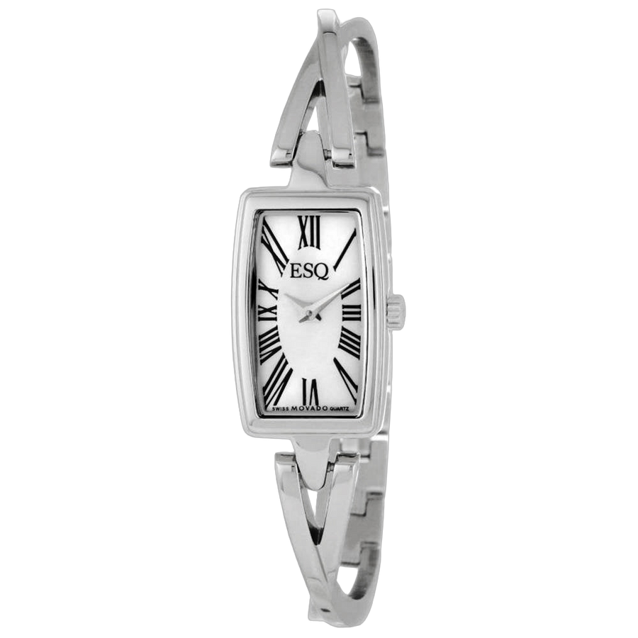 Esq Stainless steel case watch in silver