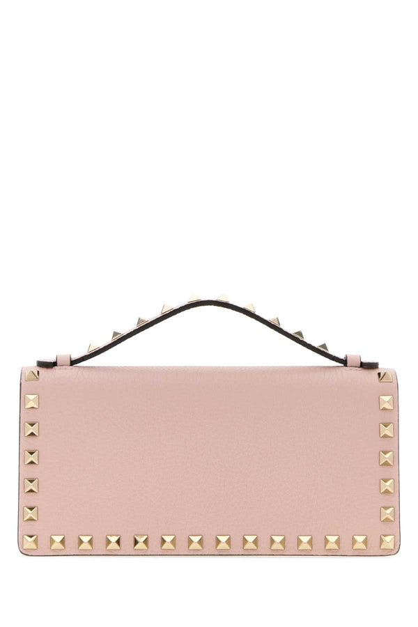 Wallet W-Strap | Rockstud Rose Quartz Portafogli