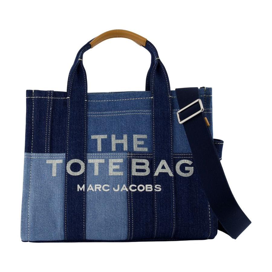 Marc Jacobs cotton tote bag in blue