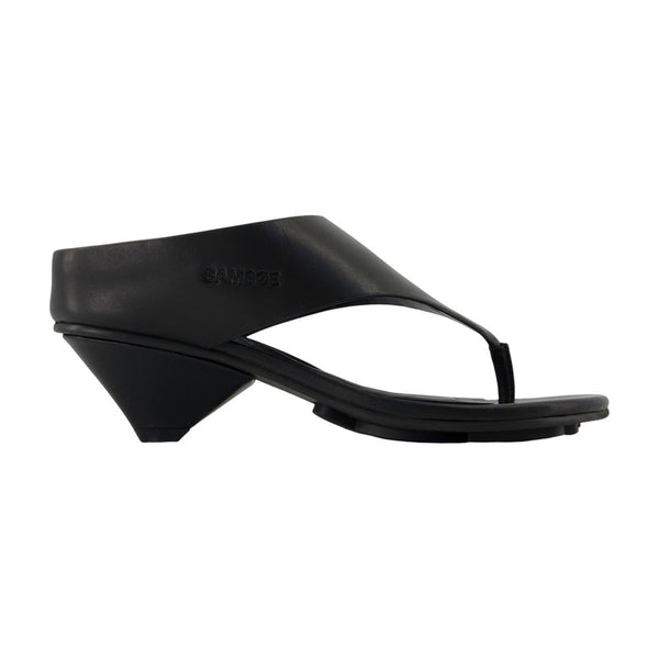 SamsøE SamsøE Cowhide sandal in black