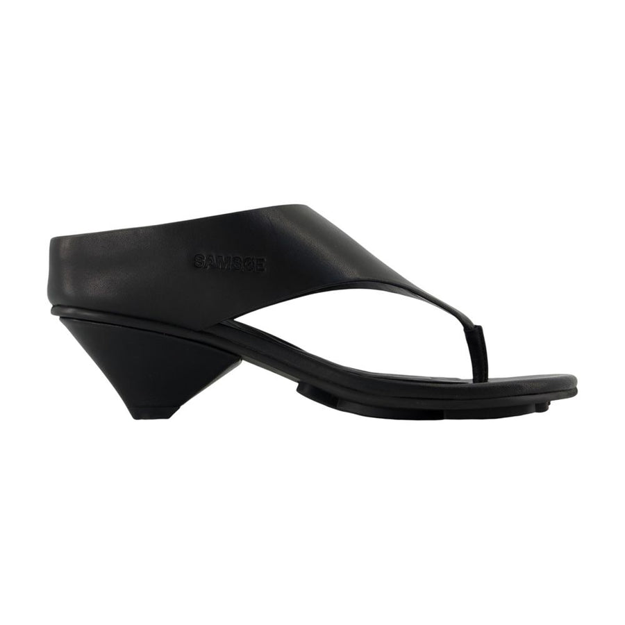 SamsøE SamsøE Cowhide sandal in black