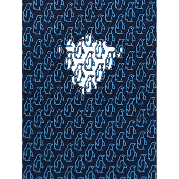 Ferragamo Silk necktie in navy