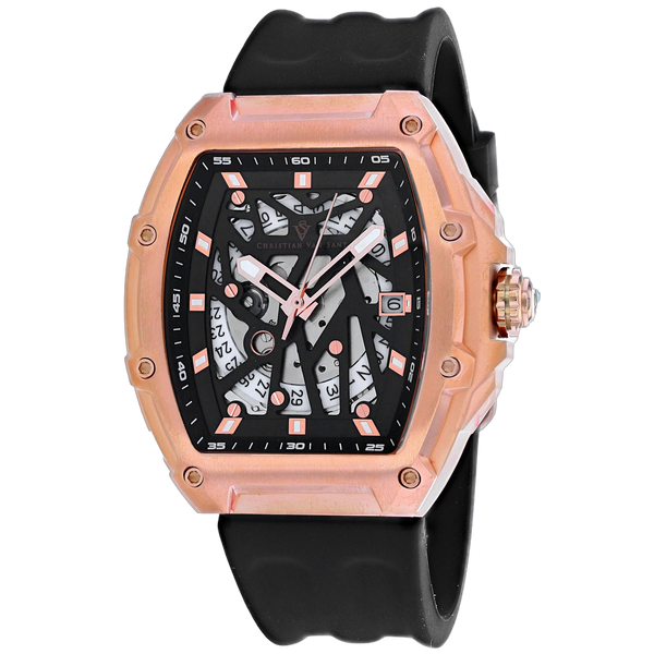 Christian Van Sant Stainless steel case watch in rose gold