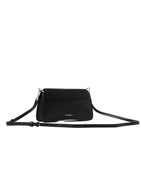 Coccinelle 100% Cowhide crossbody bag in black