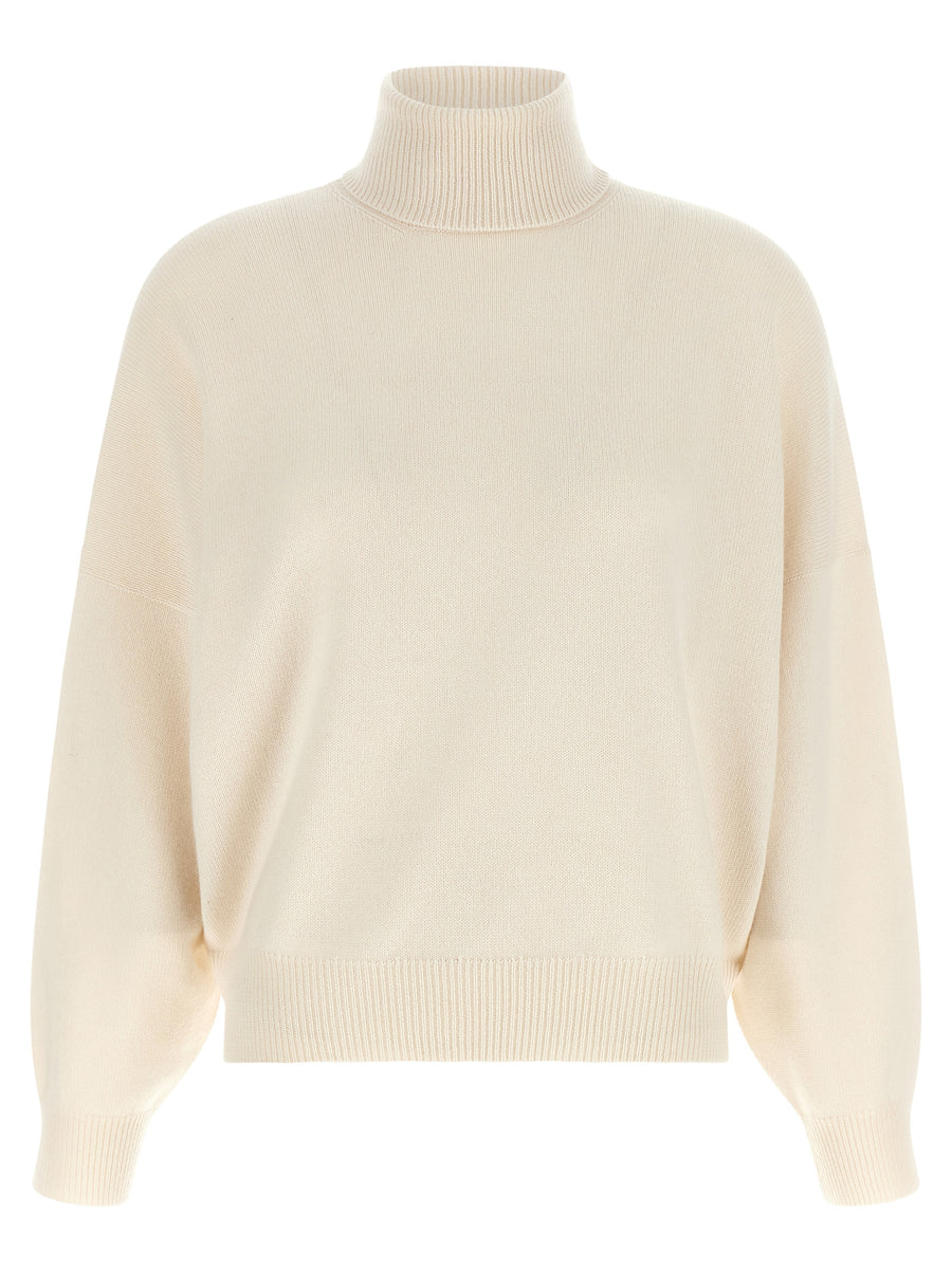 White Cashmere Cardigan Clothing