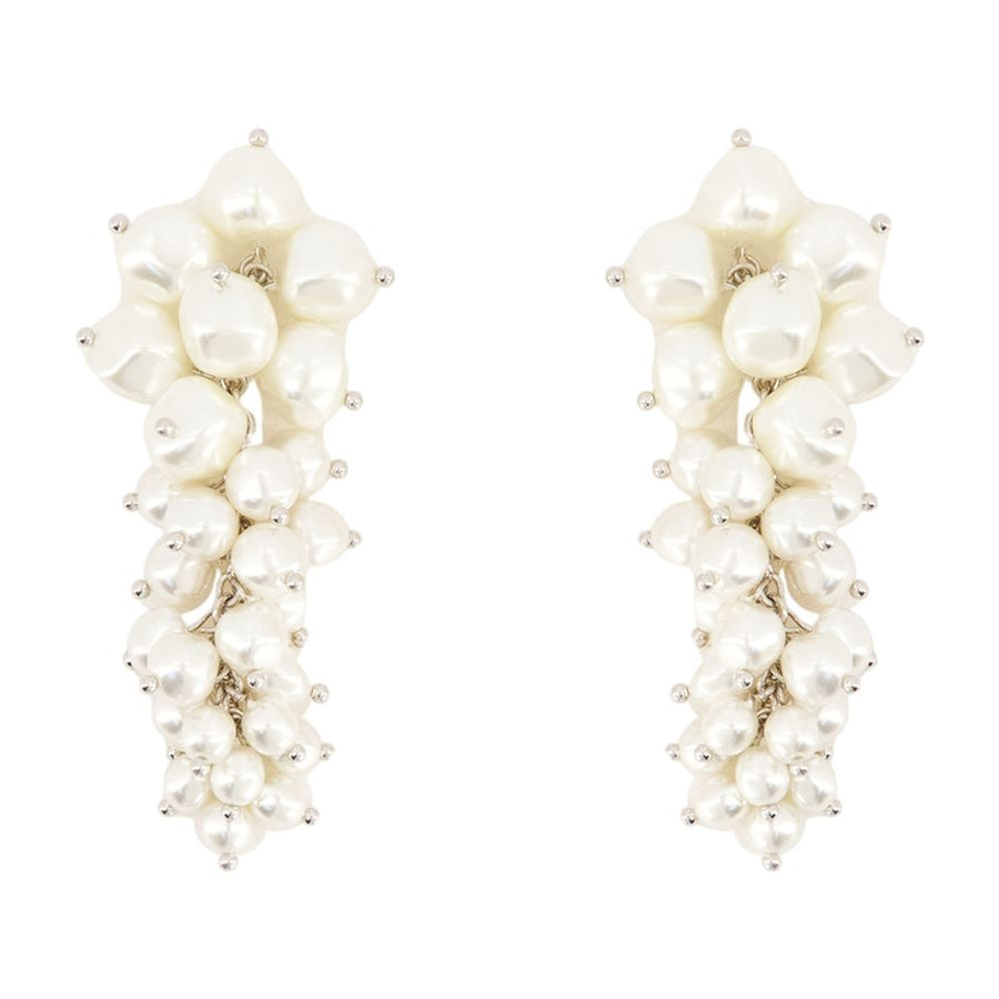 Simone Rocha Synthetic pearls earrings in white