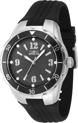 Invicta watch in charcoal
