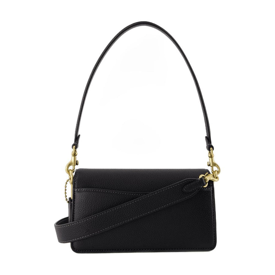 Coach Cowhide shoulder bag in black