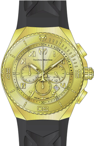 Technomarine watch in gold