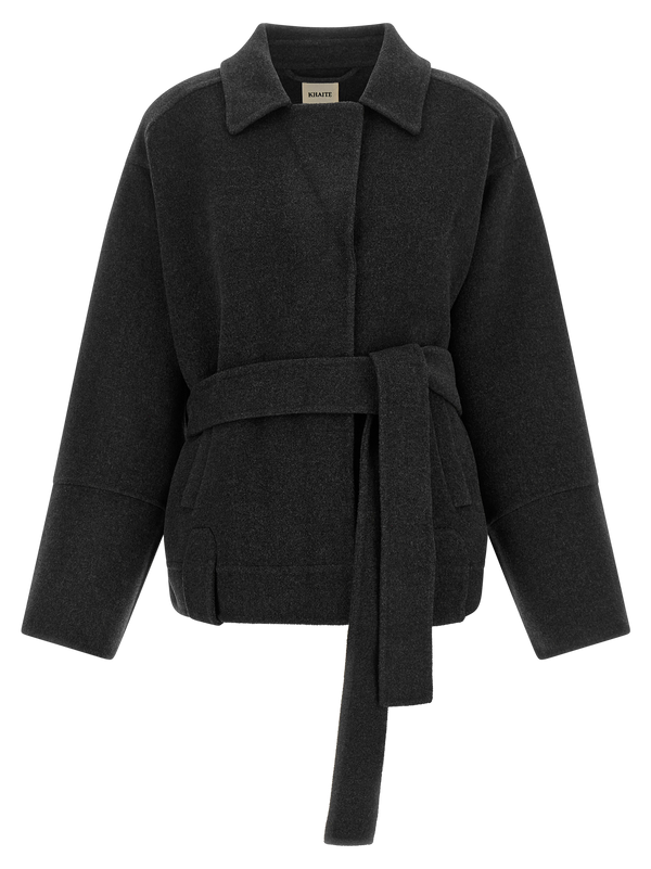 Khaite 100% wool jacket in gray