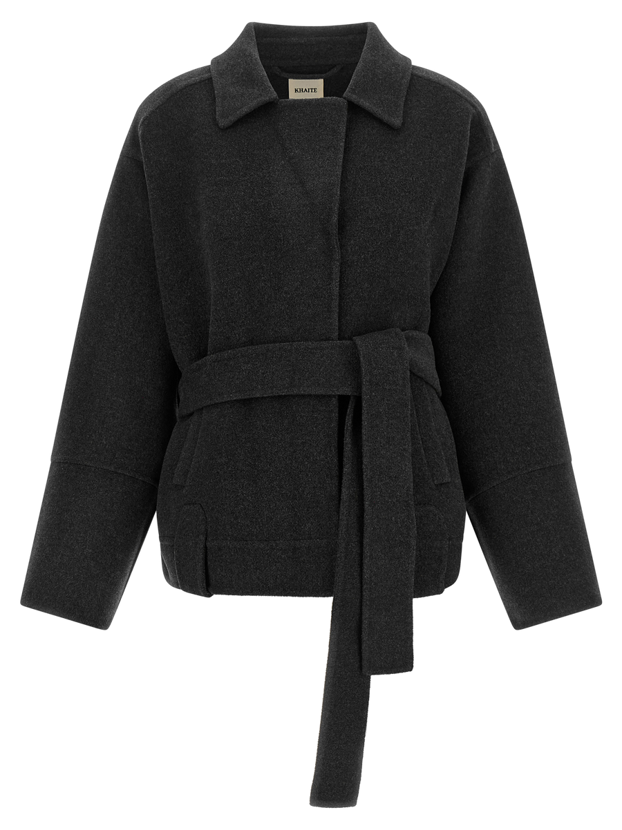 Khaite 100% wool jacket in gray