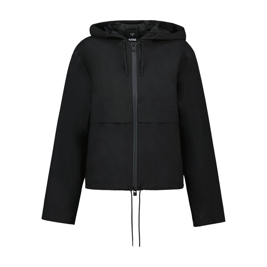Rains synthetic jacket in black
