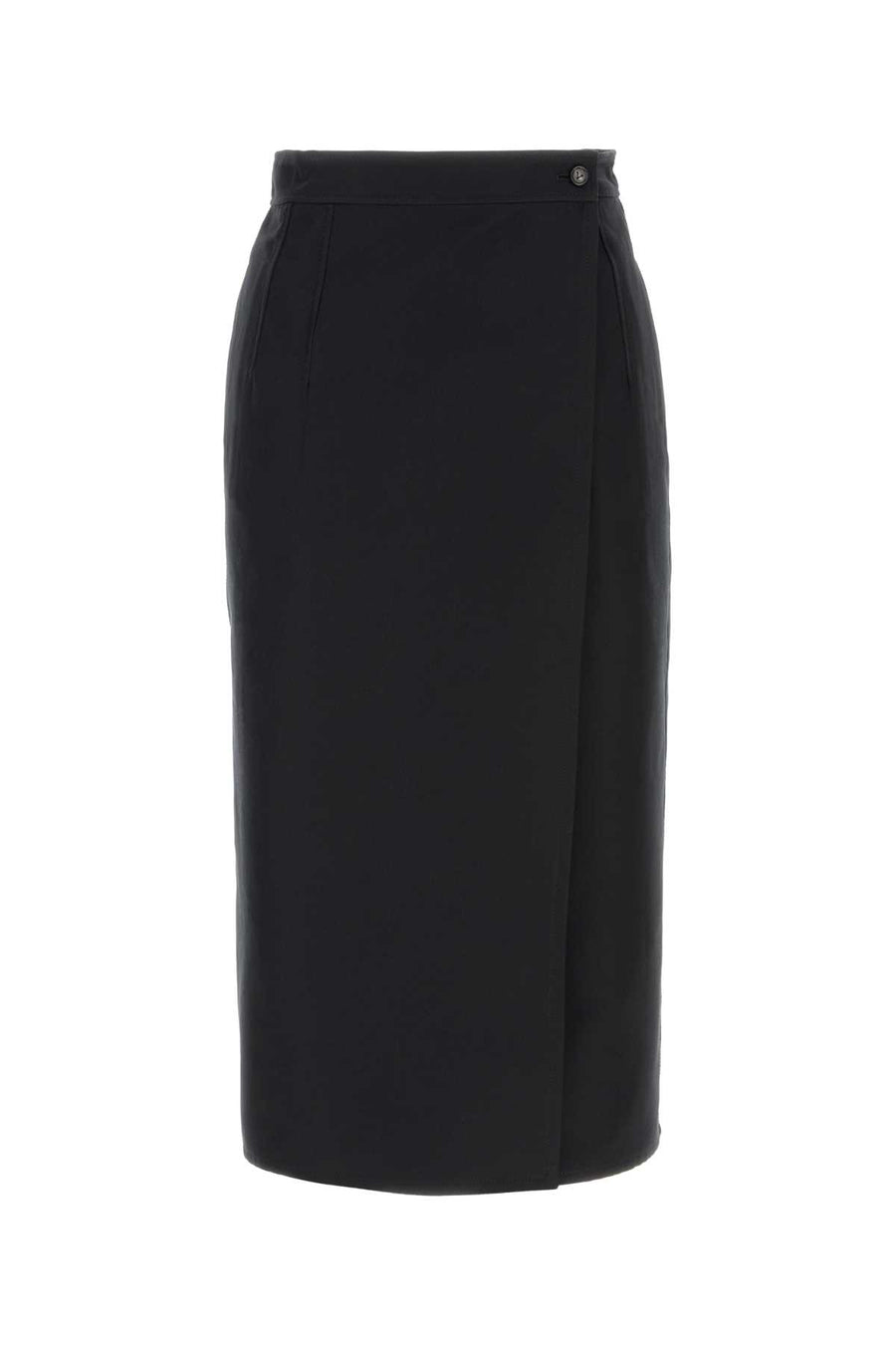 Bottega Veneta Nera 98% Cotton skirt in black