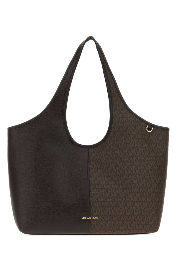 Michael By Michael Kors Shopper Exterior: 100% Fabric tote bag in brown