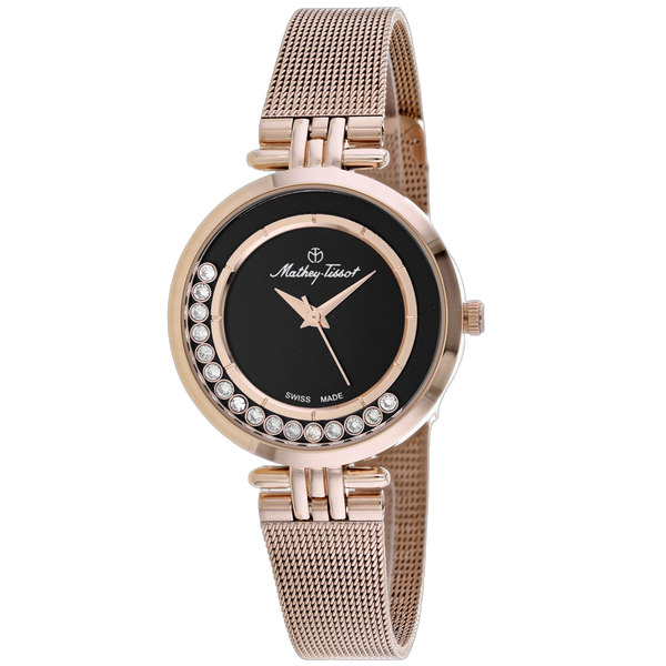 Mathey Tissot Stainless steel case watch in rose gold