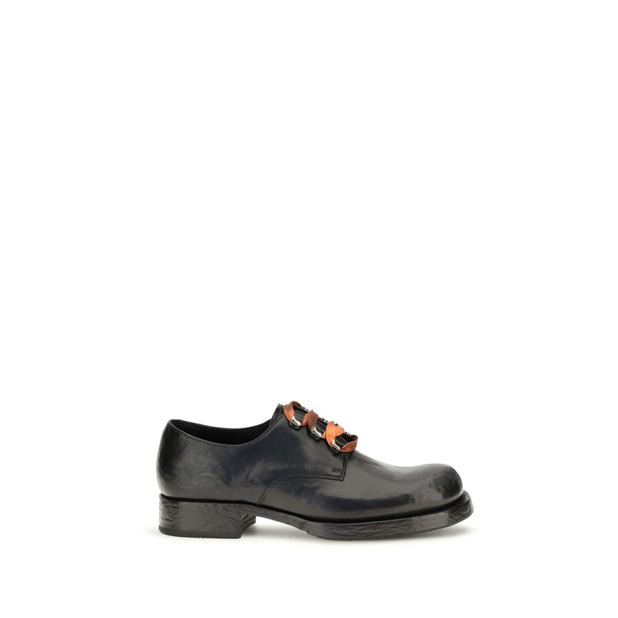 Prada Upper 100% Calf Leather Bos Taurus oxford in black