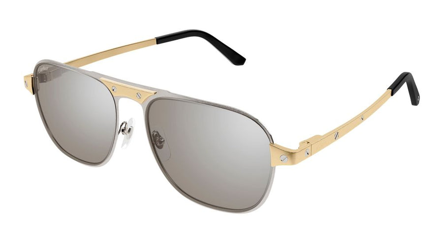 Cartier CT0532S Metal sunglasses in gold